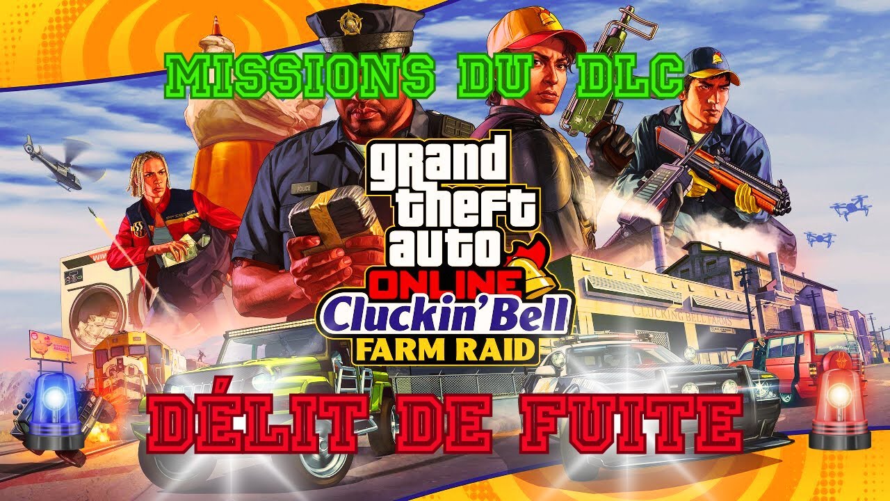 Délit de Fuite - Mission du DLC (Vincent ) Gta5 Online - Abonne Toi & Like