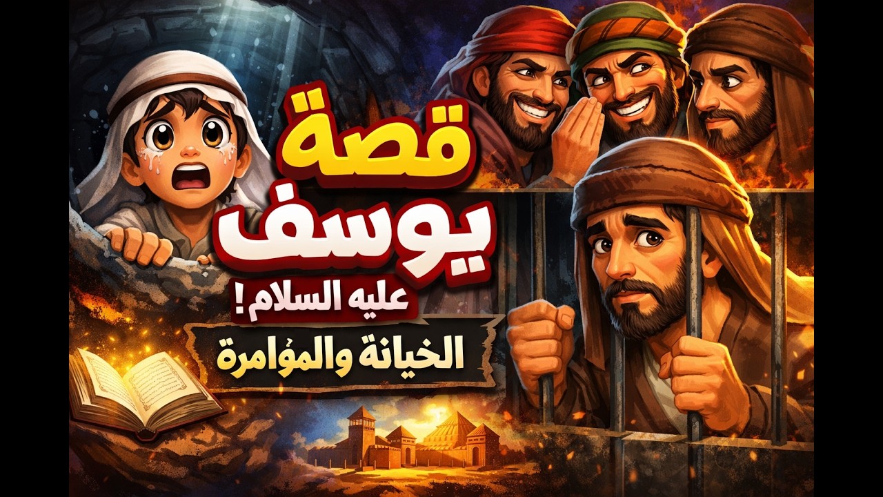 القصة الكاملة لبداية يوسف عليه السلام… حين يتحول الحسد إلى مؤامرة قتل!