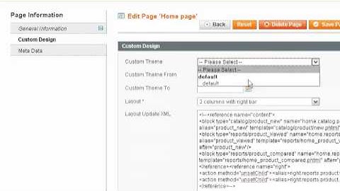 Magento Commerce - CMS (Content Management System)