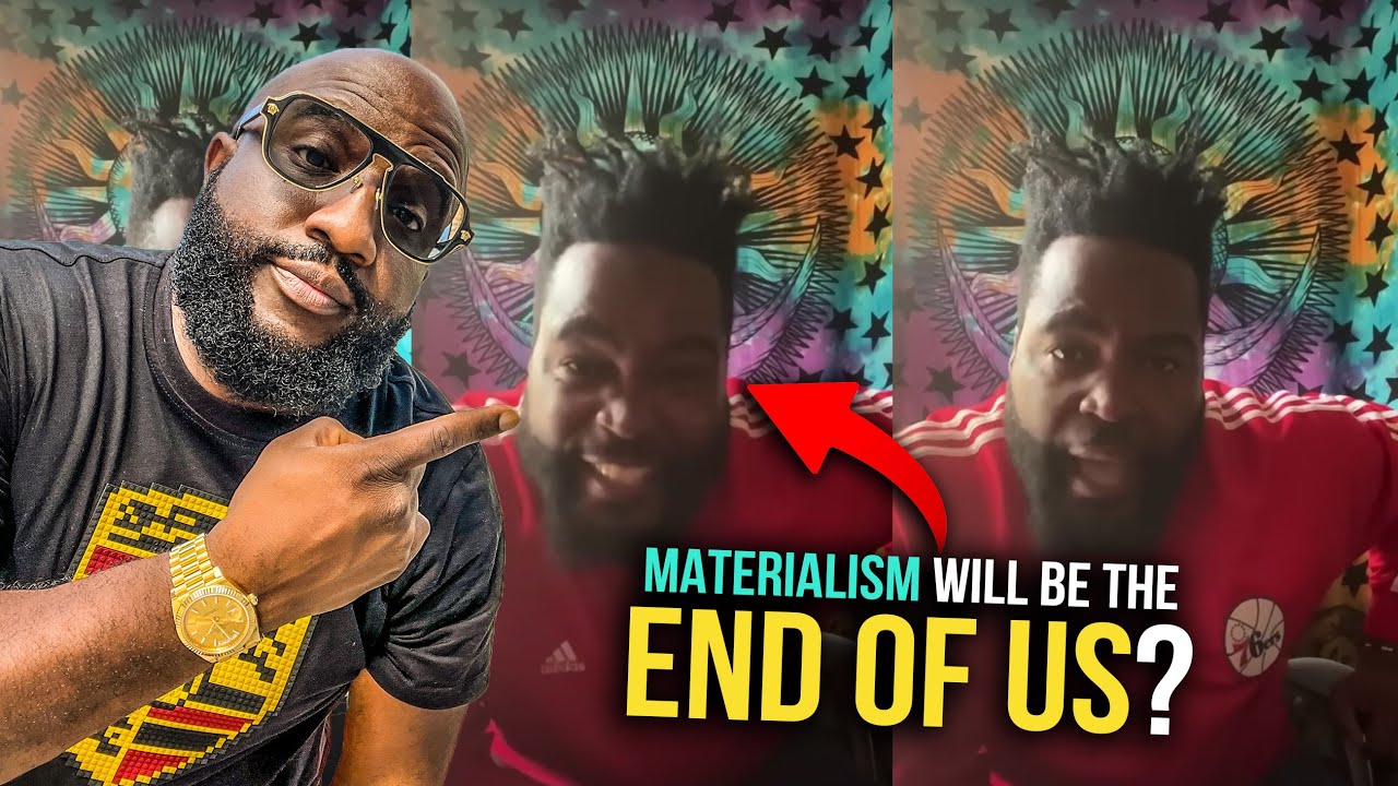 Umar Johnson Says Materialism Will Be the End of Us... Gangsta Rappers Are Suffering, Lying To You 🤔