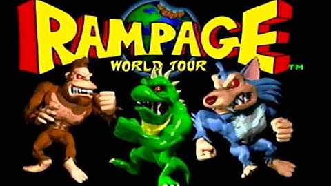 N64 Gameplay | Rampage World Tour on Real Hardware