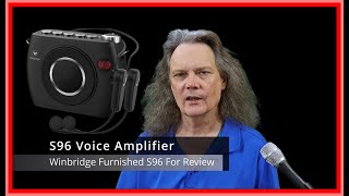Voice amplifier with wireless microphones  - WinBridge S96 Review