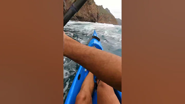 Stability near the reefs #kayakdemar nature #kayak #downwind #nelo560