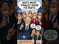 Nato shows teeths )) #news #nato #memes #politicalhumor