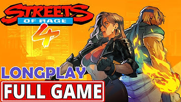 Streets Of Rage 4: Anniversary Edition Full Complete Longplay Gameplay Walkthrough