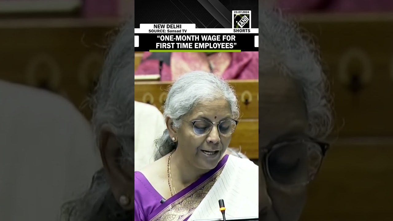 &ldquo;One-month wage for first time employees&hellip;&rdquo; FM Nirmala Sitharaman announces in Budget 2024