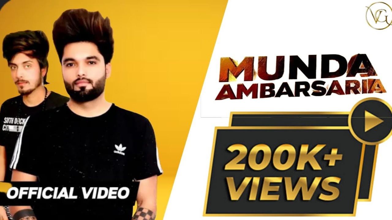 Munda Ambarsariya : Vishal Gill Feat. Mj Shadow| New Punjabi Song Track @imvishalgill
