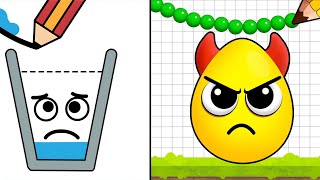 Happy Glass Vs Draw To Smash - Up To Max Level SpeedRun Gameplay  screenshot 3