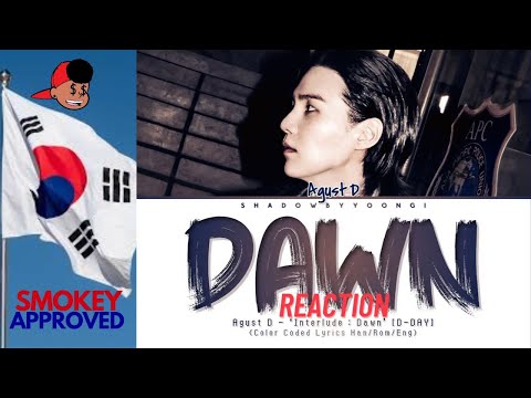 Agust D - 'Interlude : Dawn'  #bts #btsreaction #btsarmy  #sugabts #augustd