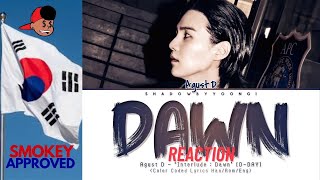 Agust D - 'Interlude : Dawn' #bts #btsreaction #btsarmy #sugabts #augustd