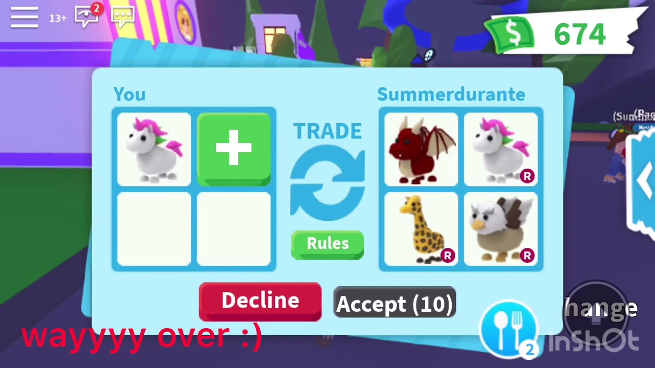 What They Trade For Unicorn Or Dragon YouTube