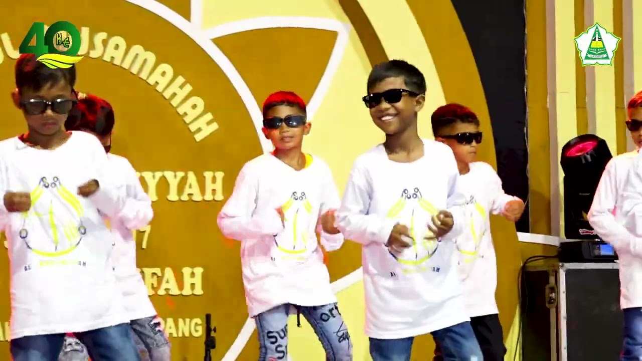 Gambus putra ll HAFLATUL IMTIHAN KE-40 MD AL-MUSLIMIYYAH 