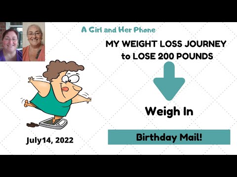 Weigh In WW PERSONAL POINTS | Birthday Mail