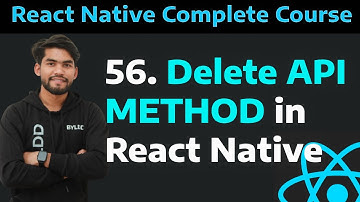[56] Delete API Method Using Fetch in React Native in Table| Delete Api method in React Native