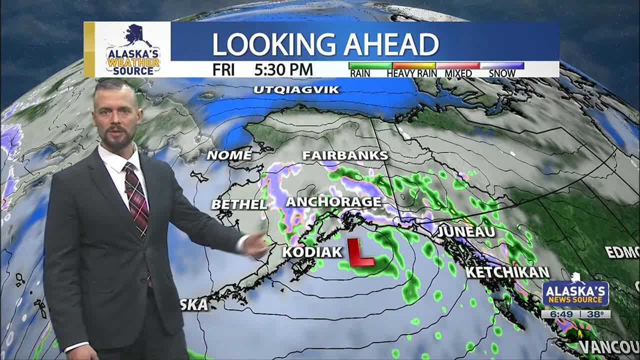 Rain and snow move into the Interior, with sunshine and showers for ...