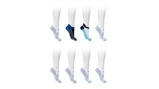 Copper Fit 8pr Sport   Gripper Unisex Performance Socks