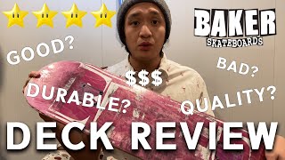 My non-BS BAKER deck REVIEW