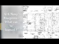 US Navy Blueprints: What can be learned?