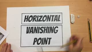 One-point perspective Open Door