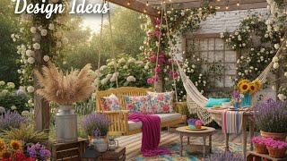 "Charming Rustic Farmhouse Veranda Design Ideas💡2025" #veranda #viralvideo #viral #trending #ideas 
