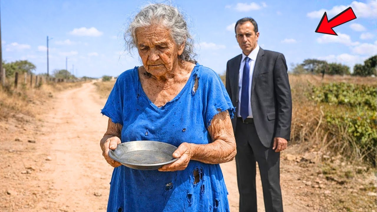 FILHO MILIONÁRIO ENCONTRA SUA MÃE ABANDONADA E COM FOME EM RODOVIA, MAS ELE NÃO SABIA QUE...