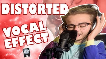 DISTORTED Vocal Effect in Logic Pro X (EASY)