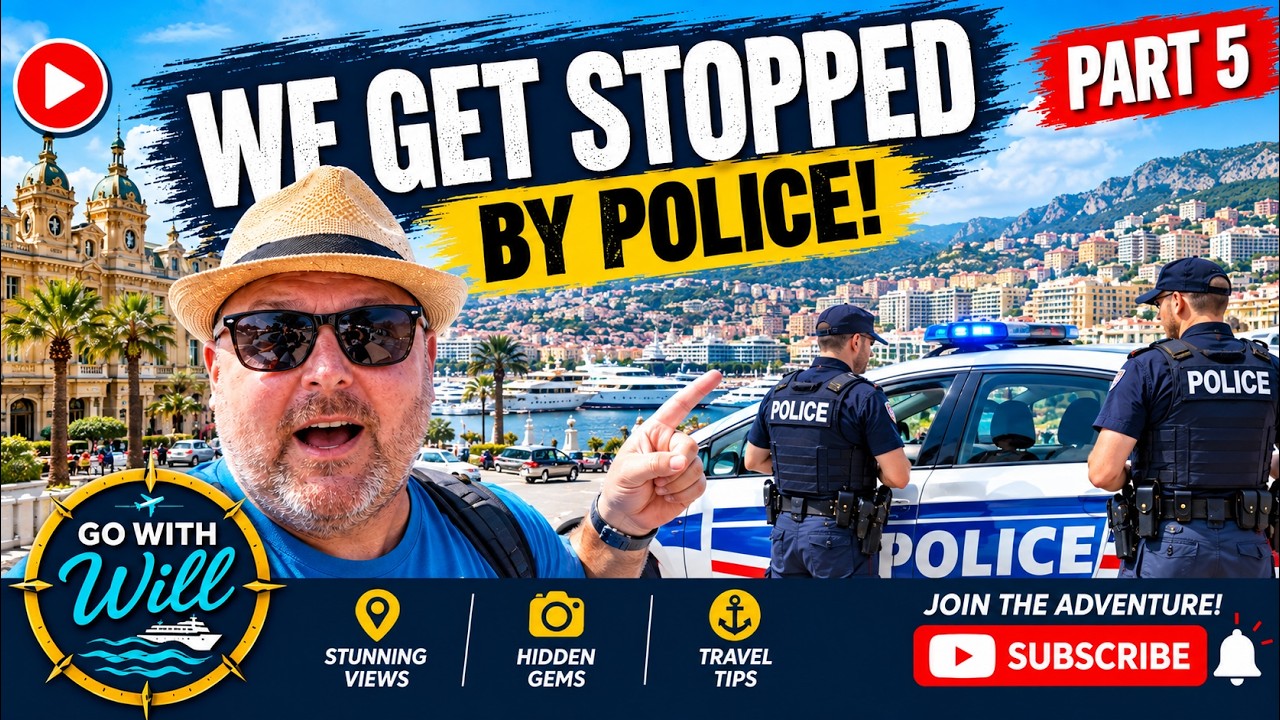 We Get Stopped By Police! Nice & Monte Carlo Celebrity Xcel Cruise