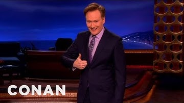 CONAN Monologue 01/15/13 | CONAN on TBS