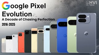 Google Pixel Evolution: Complete History 2016-2025 | Pixel 1 to Pixel 10