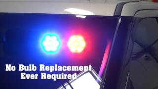 MultiColor Visor Flip Light