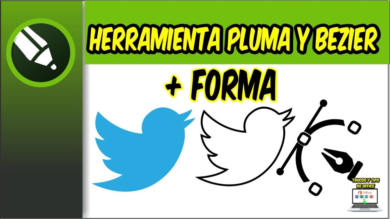 Herramienta pluma  bezier y  forma en corel draw para principiantes