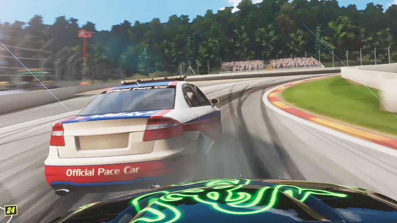 Racing Against The PACE CAR, Can I Beat it? – NASCAR Heat 5