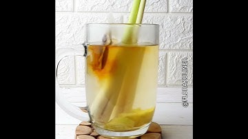 RESEP MINUMAN SEHAT. TEH SEREH JAHE MADU JERUK NIPIS #minumankesehatan #minumansehat