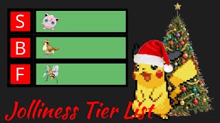 Ranking Every Original Pokemon Based on how JOLLY they are Pokemon Jolly
