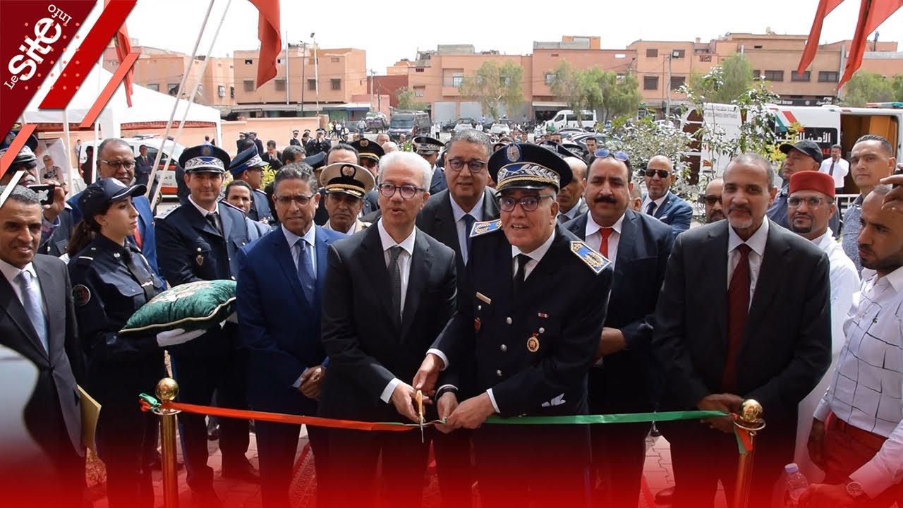 والي أمن مراكش بعد تدشينه الدائرة 24: 16 ماي مناسبة لتقديم حصيلة ومنجزات مديرية الأمن