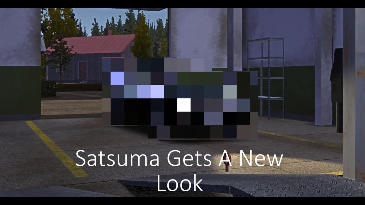 My Summer Car Satsuma Gets Repaired Guy With An AXE Broke into My House