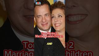 Tom Hanks' Family: 2 Marriage and 4 Children #shorts