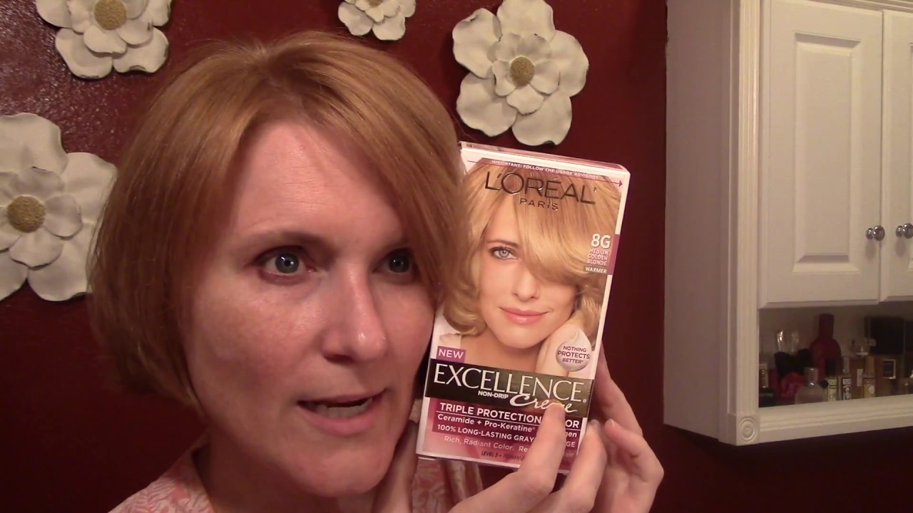 Time For A New Hue L Oreal Excellence Cream In 8g Medium Golden Blonde At Home Hair Color