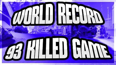 WORD RECORD 93 KILLED GAME ON SPLITGATE!