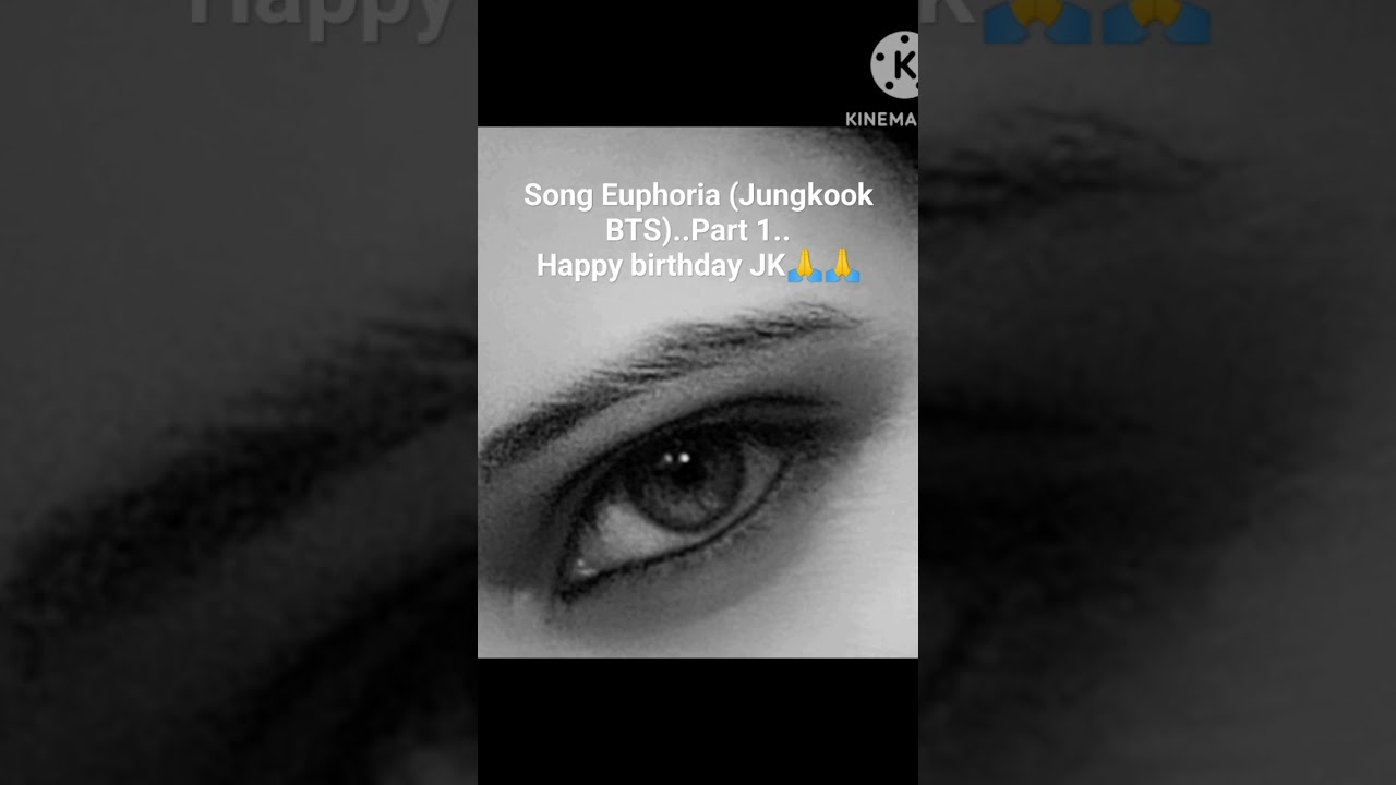 Song Euphoria (JK)..Part 1..song available on YouTube & Instagram Reels, Story (Namrata2222df)🙏🙏