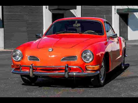 1970 Volkswagen Karmann Ghia test drive at Laguna Classic Cars