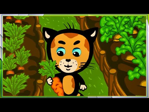 😻😻😻Три котенка - 👣 Фрукты овощи друзья, есть немытыми нельзя (7 серия - 2 сезон) | Мультфильм 🐾