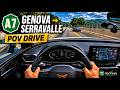 POV | Autostrada dei Giovi | GENOVA - SERRAVALLE