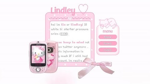 voice tutorial on this cute & simple pro-standard carrd! - © akechigoros