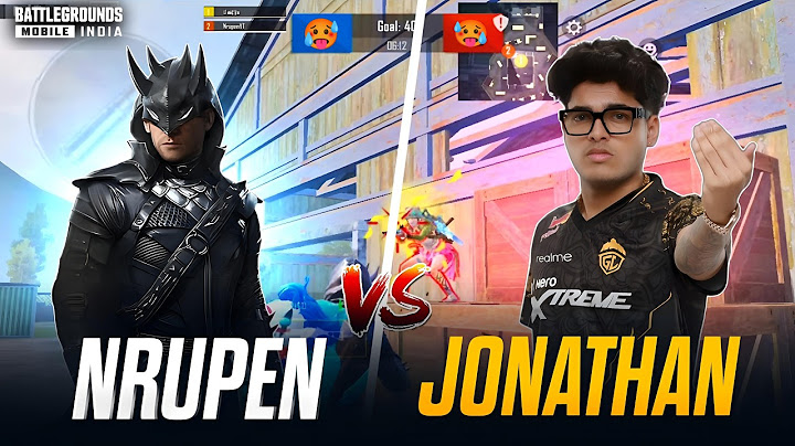 Intense 1v1 Fight With @JONATHANGAMINGYT | Nrupengaming|