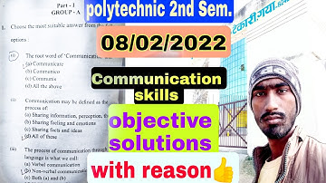 Communication skill objective solutions 🌟💫🔥🔥💯💥💥💥👍👏good concept