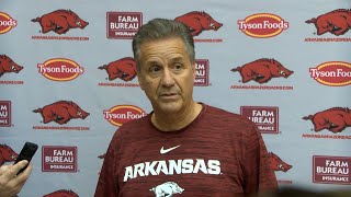 John Calipari previews Arkansas basketball Bahamas exhibition tour