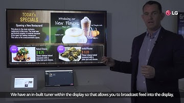 [ISE2016]LG Booth_Retail Solution_SuperSign TV