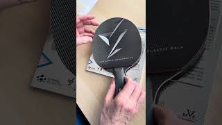 Custom Table Tennis Black Series Allround with Xiom Vega Euro DF Rubbers Bat 🏓