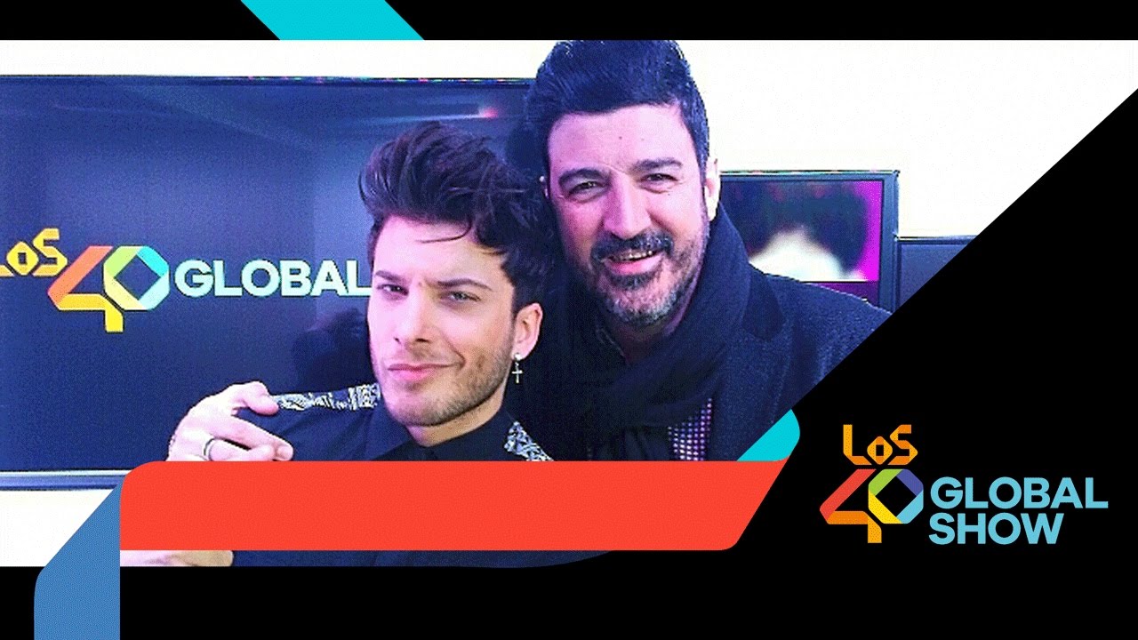 Blas Cantó en Los 40 Global Show